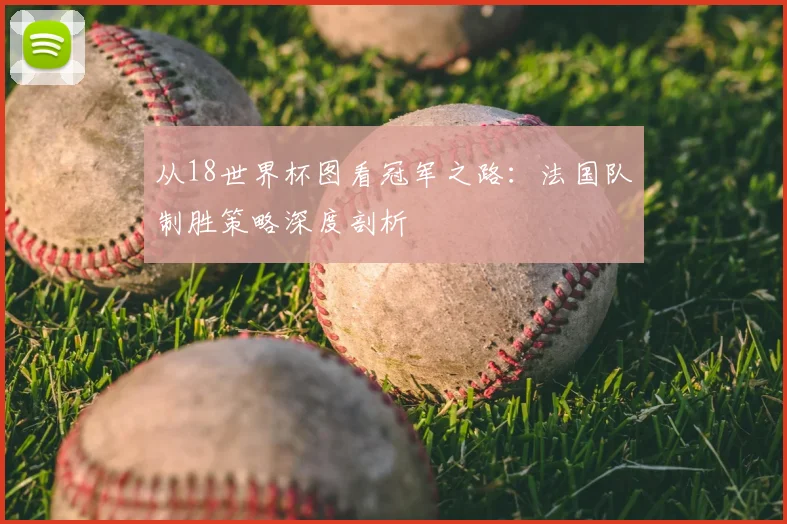 从18世界杯图看冠军之路:法国队制胜策略深度剖析