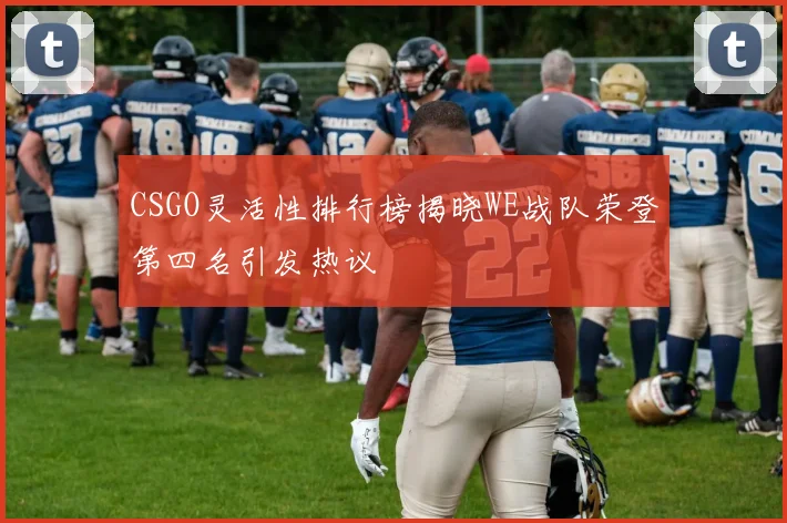 CSGO灵活性排行榜揭晓WE战队荣登第四名引发热议