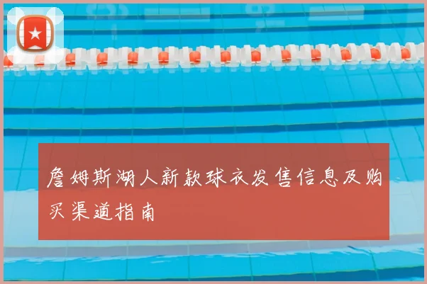 詹姆斯湖人新款球衣发售信息及购买渠道指南