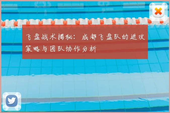 飞盘战术揭秘:成都飞盘队的进攻策略与团队协作分析